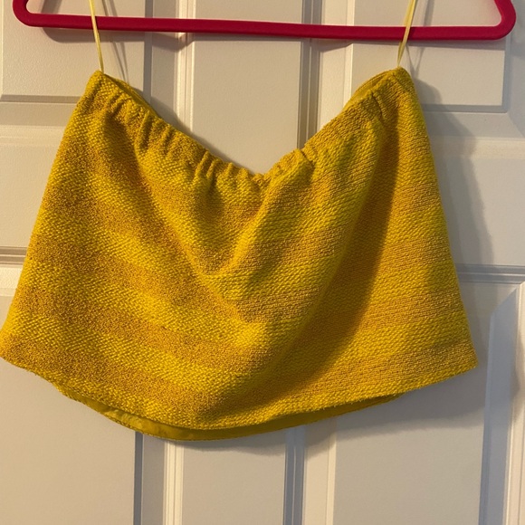 TRINA TURK Corbin Top in Crazy Daisy (Yellow) - Picture 5 of 5